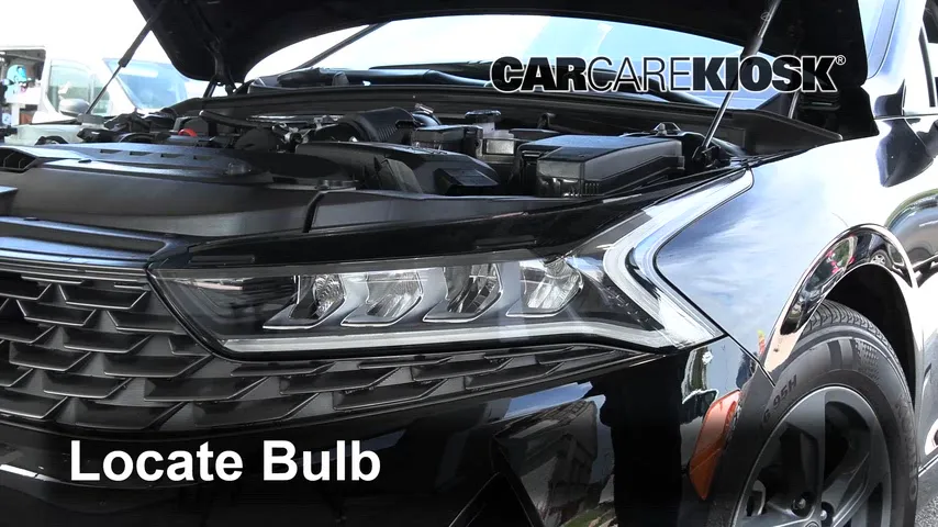 2021 Kia K5 EX 1.6L 4 Cyl. Turbo Éclairage Feu clignotant avant (remplacer l'ampoule)